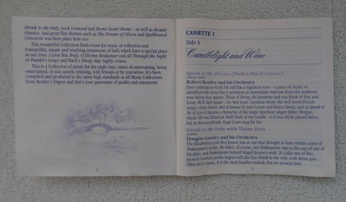 Candlelight Classics Set of 4 Cassette Tapes.New/Sealed. 50 page booklet.MUSICAL - Picture 4 of 10