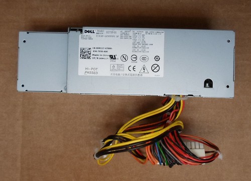 Dell Optiplex 330 745 755 275W Power Supply PW124 WU142 RM117 0RM117 H275P-01 - Afbeelding 2 van 5