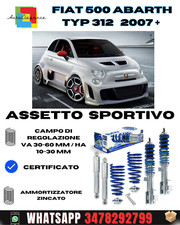 ❗ ✨ BlueLine Gewindefahrwerk passend für  Fiat 500 Abarth Typ 312 2007+ ❗ ✨