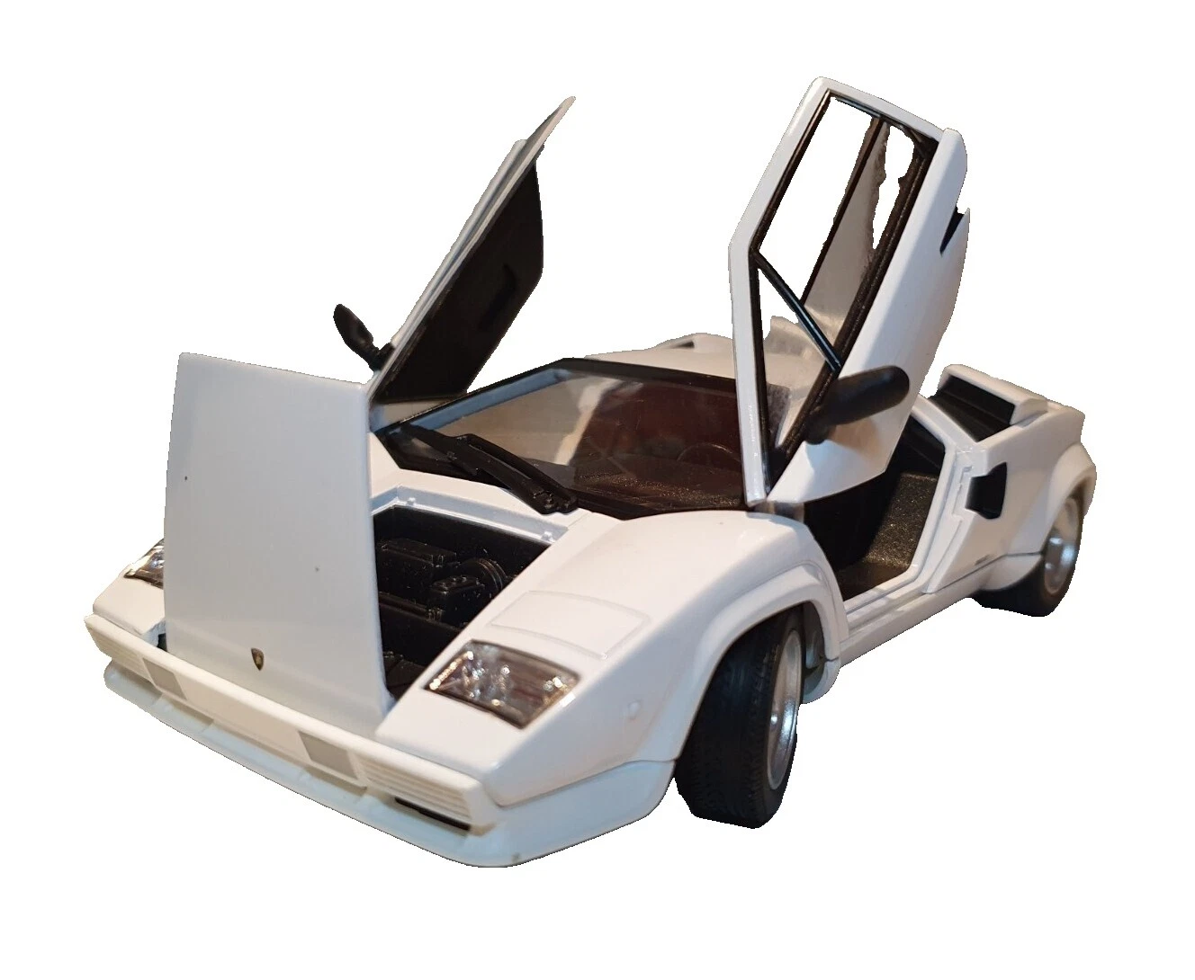 White WELLY Lamborghini vehículos diecast y de juguete