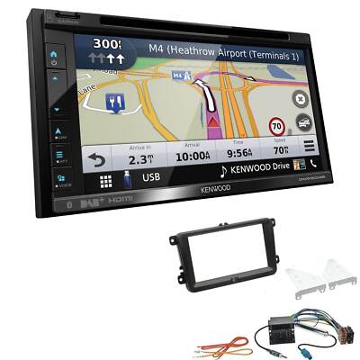 Kenwood Navigation Apple CarPlay CD/DVD für Volkswagen VW Golf V 2003-2009 