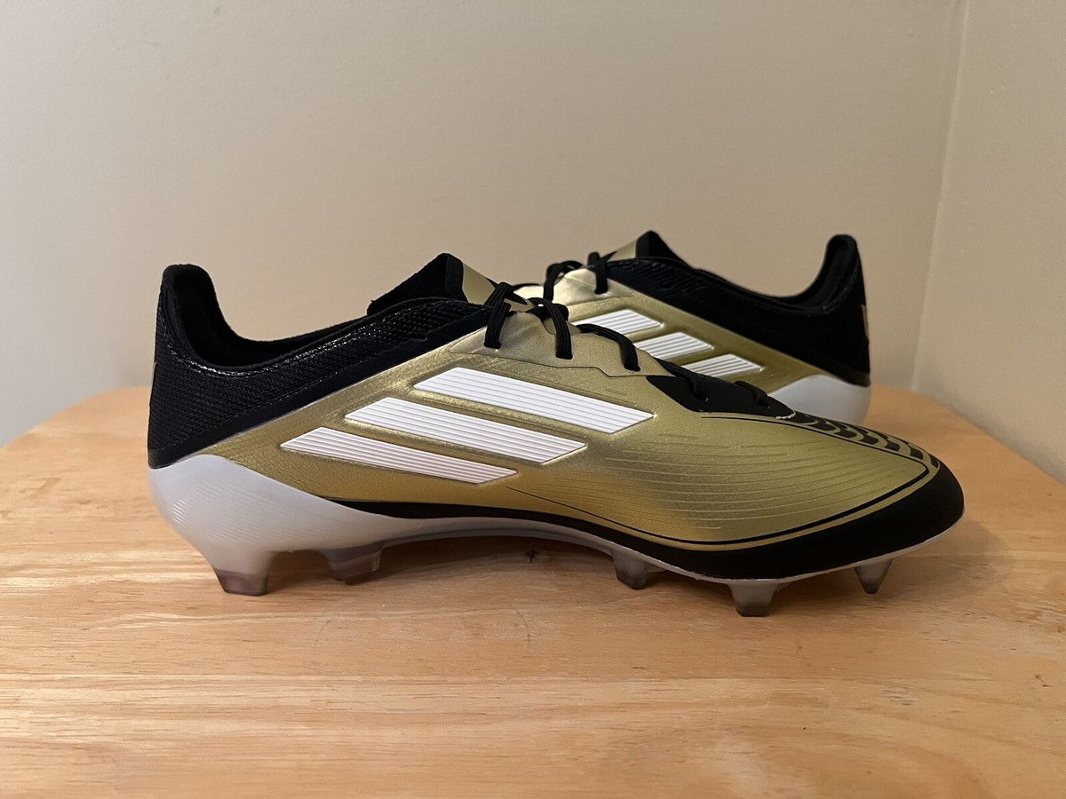 Adidas F50 Elite FG Messi Soccer Cleats US 7 (Women's 8) Gold