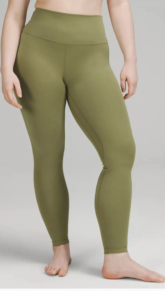 Lululemon Size 12 Align HR Pant 28” Bronze Green BRZG Nulu Tight