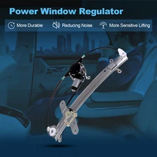 For Lincoln Town Car 2011-1998 Front Passenger Side Window Regulator w/ Motor