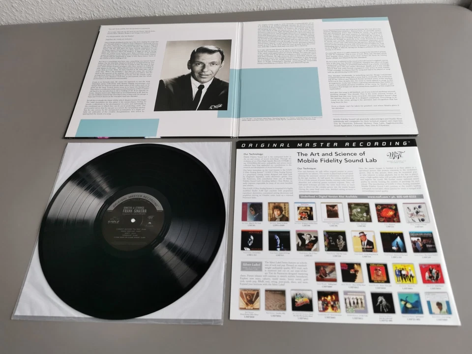 FRANK SINATRA limited numbered MFSL Vinyl LP Sinatra & Strings (2009 USA) - Image 2 of 2