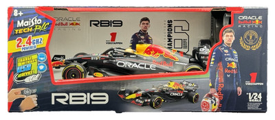 Maisto TECH R/C 2025 Formula Racing Car Oracle Red Bull Verstappen #1 RB19 1:24