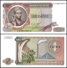 Zaire 1 Zaire, 1979, P-19a, UNC
