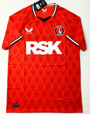 NWT CHARLTON ATHLETIC 2022/23 M Home Castore Football Shirt Soccer Jersey CAFC