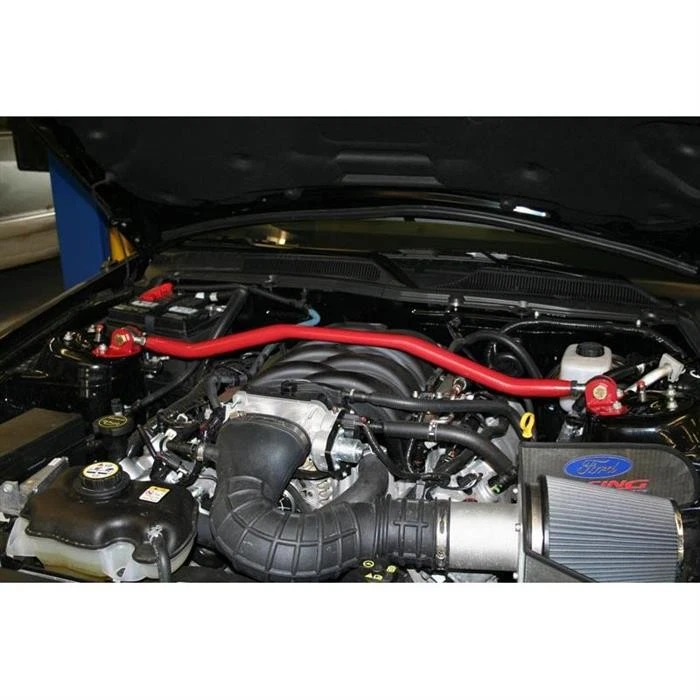 UMI 1005-B 05-14 Fits Mustang GT Front Strut Tower Brace, Black - Imagem 2 de 4