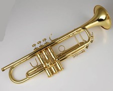 Quality Stradivarius 190s Silver Trumpet Pipe Flat Instrument Brass Strudents