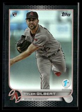 2022 Topps Edition 1st Black Tyler Gilbert RC 11/25 Arizona Diamondbacks #130