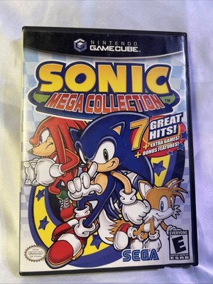 Sonic Mega Collection GameCube 2002 Complete with Manual, CIB, Tested Working
