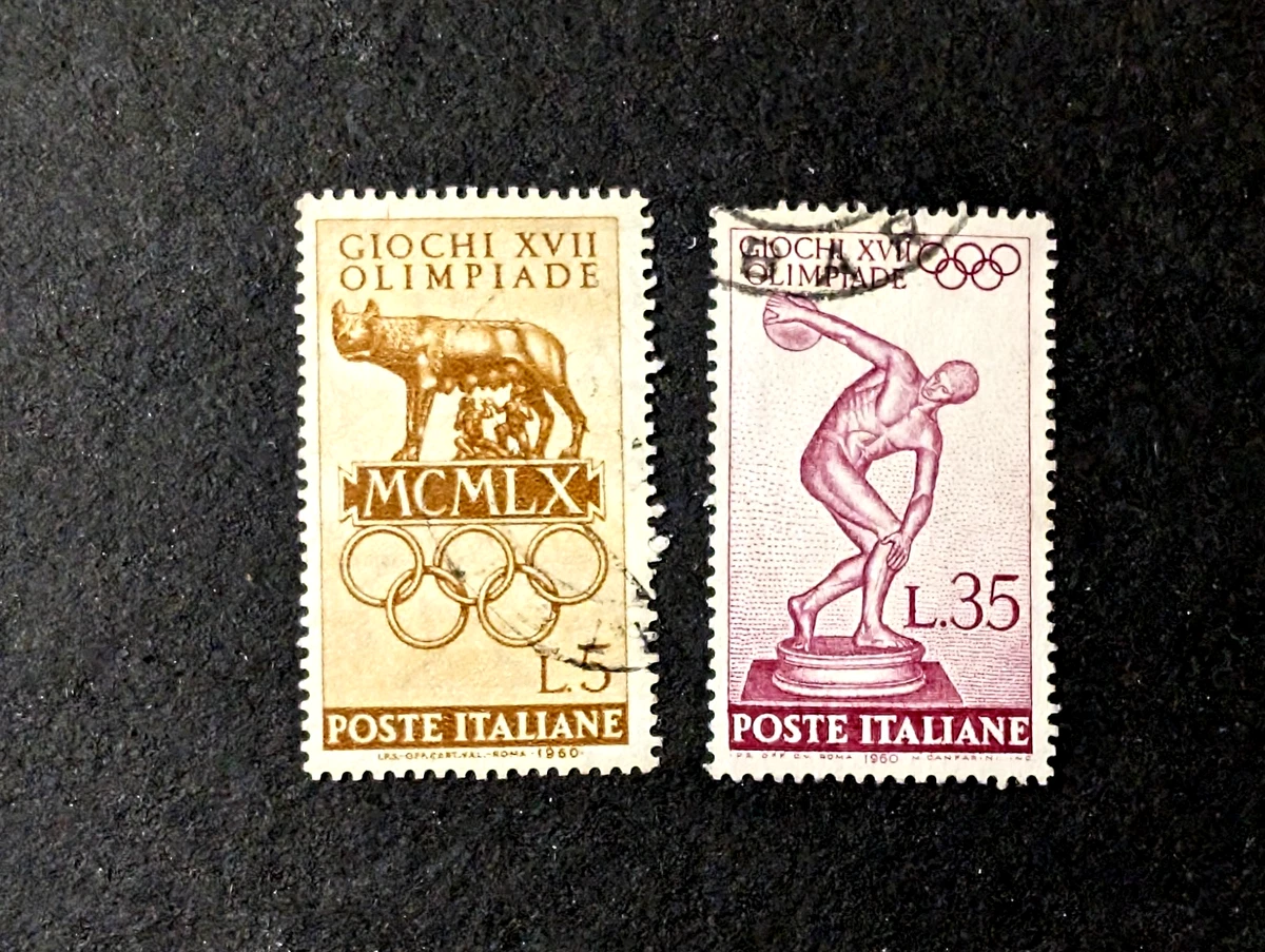 Olympia Sommer-Sportmarken Rom Italia 1960  Briefmarke Stamp Timbre Sello used