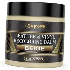 2025 New Advanced,Leather Repair Kit for Leather Recoloring Balm Beige