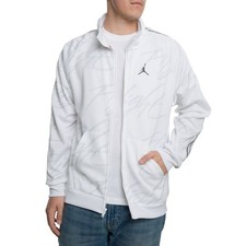 Nike Men's Jordan Jumpman Tricot Jacket Zip Size 2XL White NEW WITH TAGS 