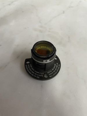 Wollensak Type-V Objektiv, alt, Kamera, Zubehör 16mm Filmkamera, Weltkrieg
