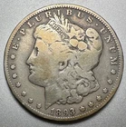 1893-O  MORGAN DOLLAR    VG DETAILS  #1919