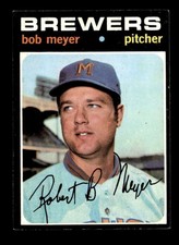 1971 Topps #456 Bob Meyer   EX/EX+ X3699946