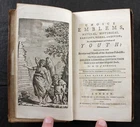 1784 WYNNE CHOICE EMBLEMS NATURAL FABULOUS MORAL & DIVINE YOUTH SCHOOLS WOODCUTS