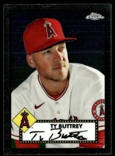 2021 Topps Chrome Platinum Anniversary Ty Buttrey Los Angeles Angels #369