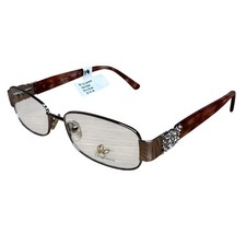 Oleg Cassini OCO360WM Shiny Blush Women  s Metal Eyeglasses Frame 53-16-140