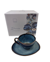 SÄNger | Kaffeetassen Set Mit Untertasse Darwin 8 Tlg FüR 4 Personen Steingut