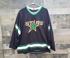 🔥 Dallas Stars Vintage 1994 CCM Maska Black Hockey Jersey Men's Large L NHL
