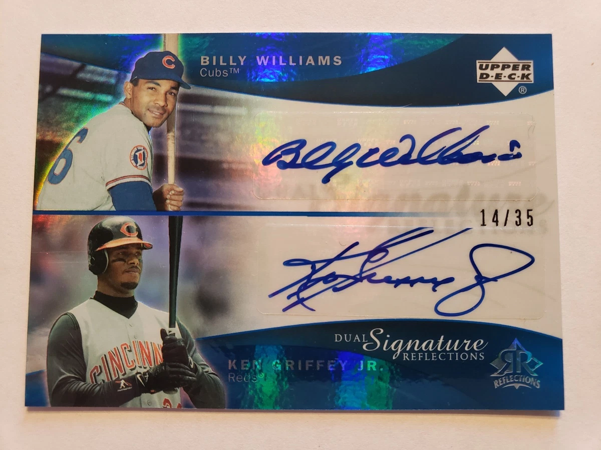 MLB メジャーリーグ ビリーウィリアムズ 直筆サイン Billy Williams Baseball Serial Numbered Sports Trading Cards