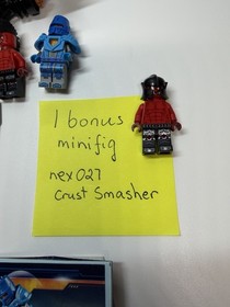 LEGO Nexo Knights The Glob Lobber Set 70318 Complete Retired 2016 Nex027 Bonus