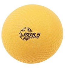Champion Sports 8.5" Rhino Playground Ball   Heavy-Duty, Yellow