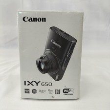 Canon IXY 650 Digital Compact Camera Silver 12x Zoom Wi-Fi Battery Charger