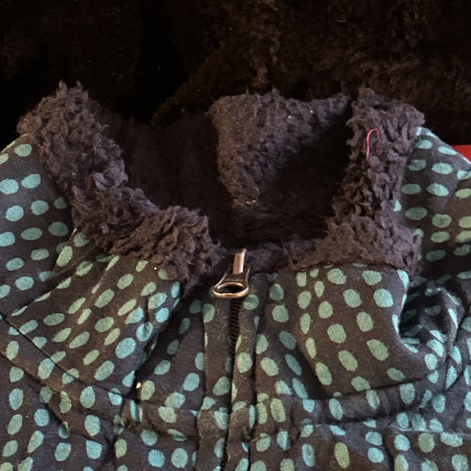 Women's Croft & Barrow blue gilet Zipper Front Fleece Vest Size X Large VGC - Image 3 of 4