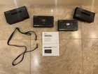 TWO !! Vintage SONY Walkman PROFESSIONAL cassette corder Model WM-D6C - Lot of 2