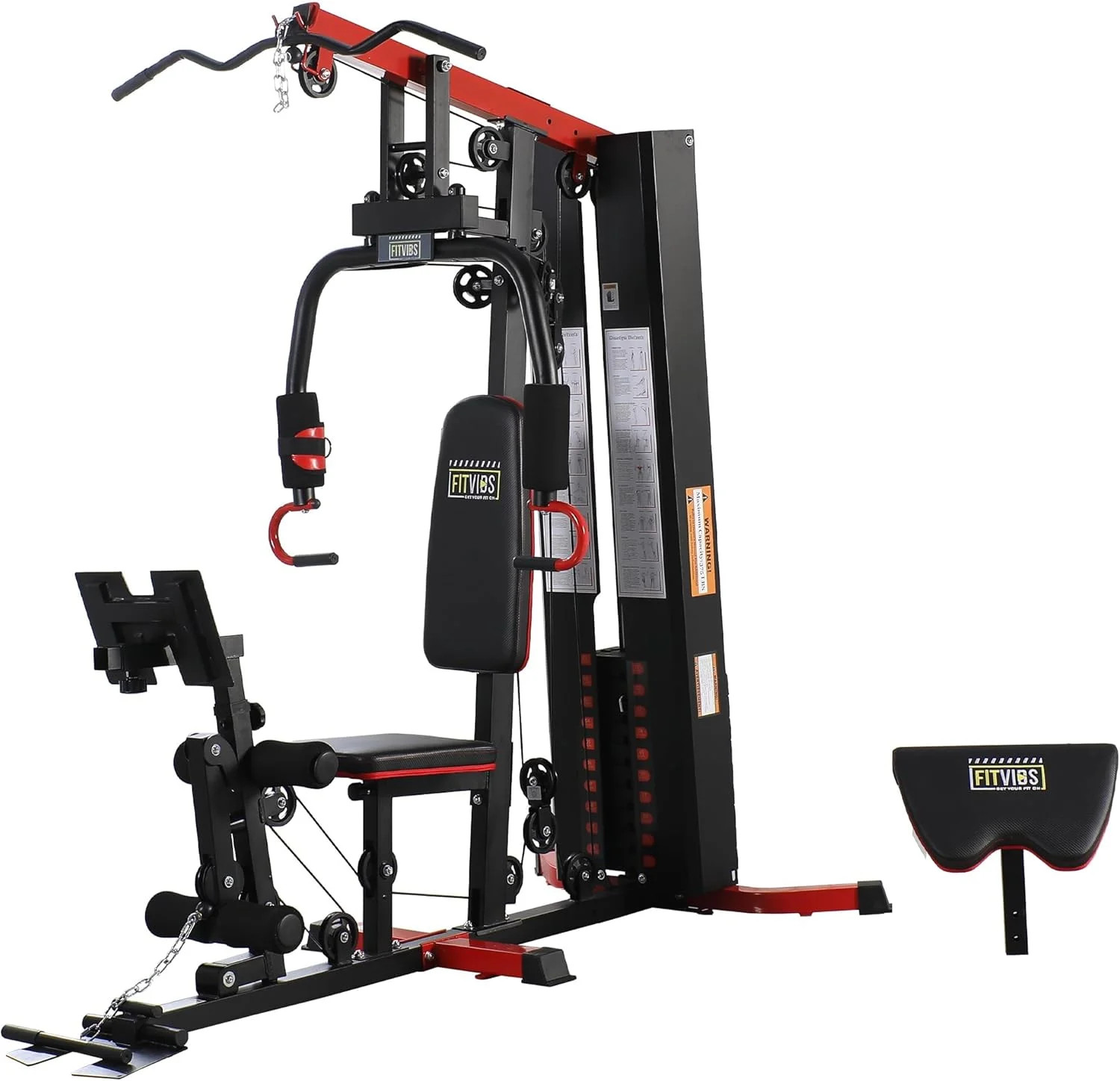 Home Gym, Multifunctional Workout Equipment with Leg Press, Exercise Equipment f