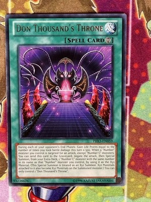 Yugioh Don Thousand's Throne Unlimited PRIO-EN059 Single