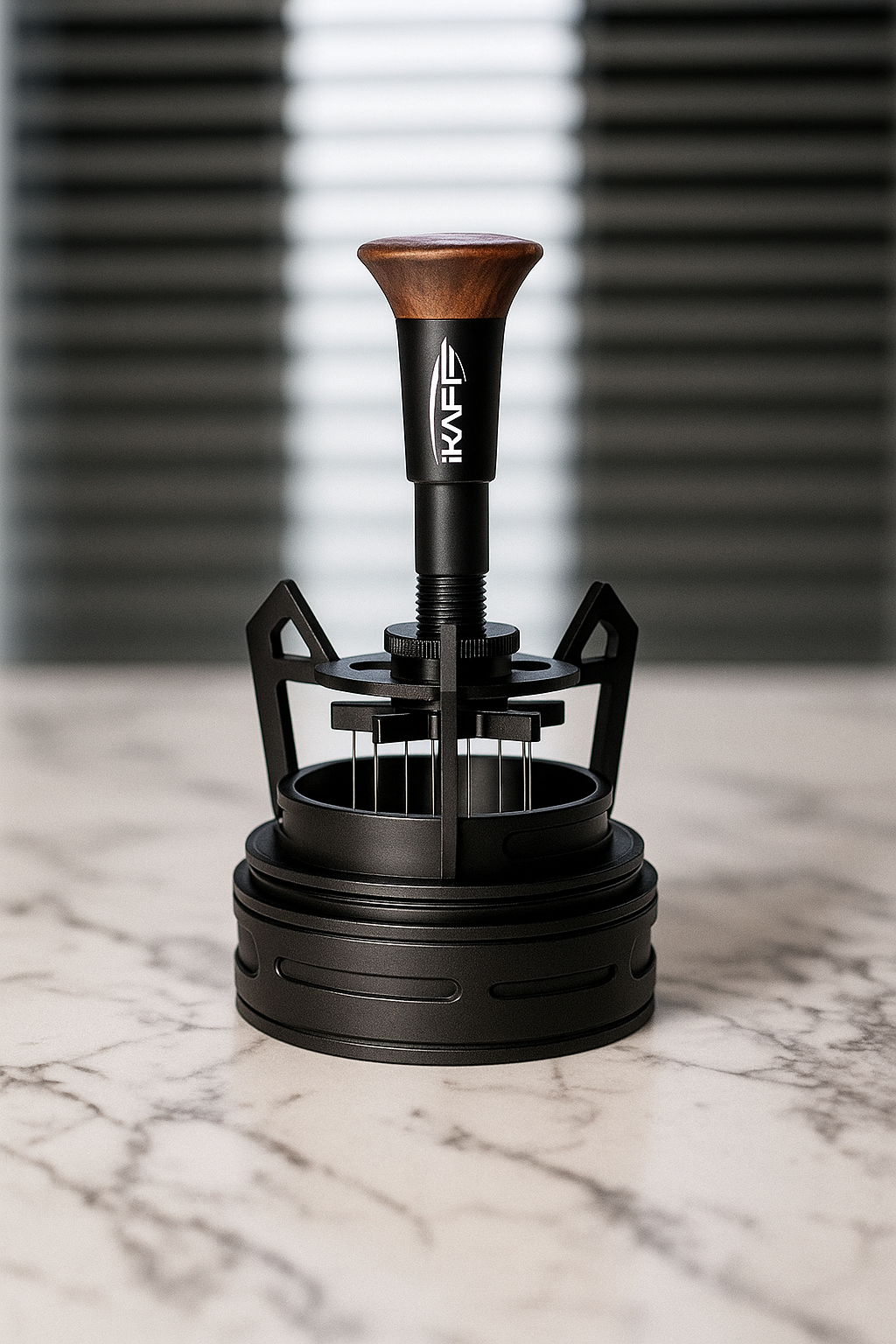 Espresso WDT Rotary Distributor Stirrer Tool 0.25mm 9 Needles Barista Pro Kit