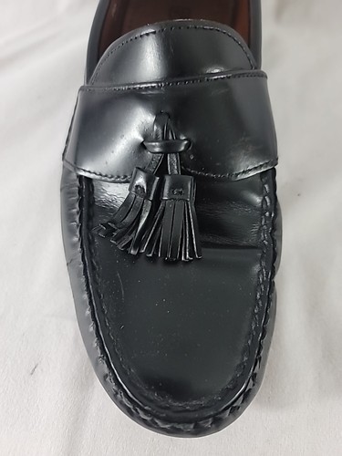 Allen Edmonds Hombres Talla 10 D Negro Borla Mocasines Zapatos de Vestir - ENVÍO GRATUITO - Imagen 3 de 9
