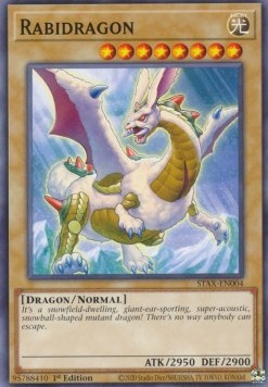 YuGiOh Rabidragon STAS-ENX004 Common Englisch Neu 1st