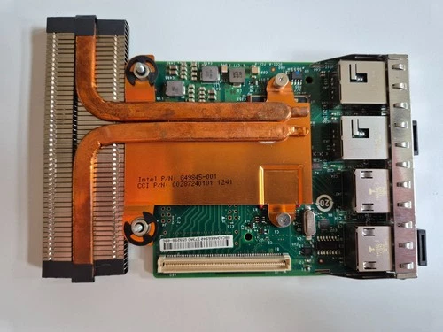 Dell / Intel Quad-Port 1 GbE + 10 GbE Network Daughter Card (NDC) – i350 + 82599