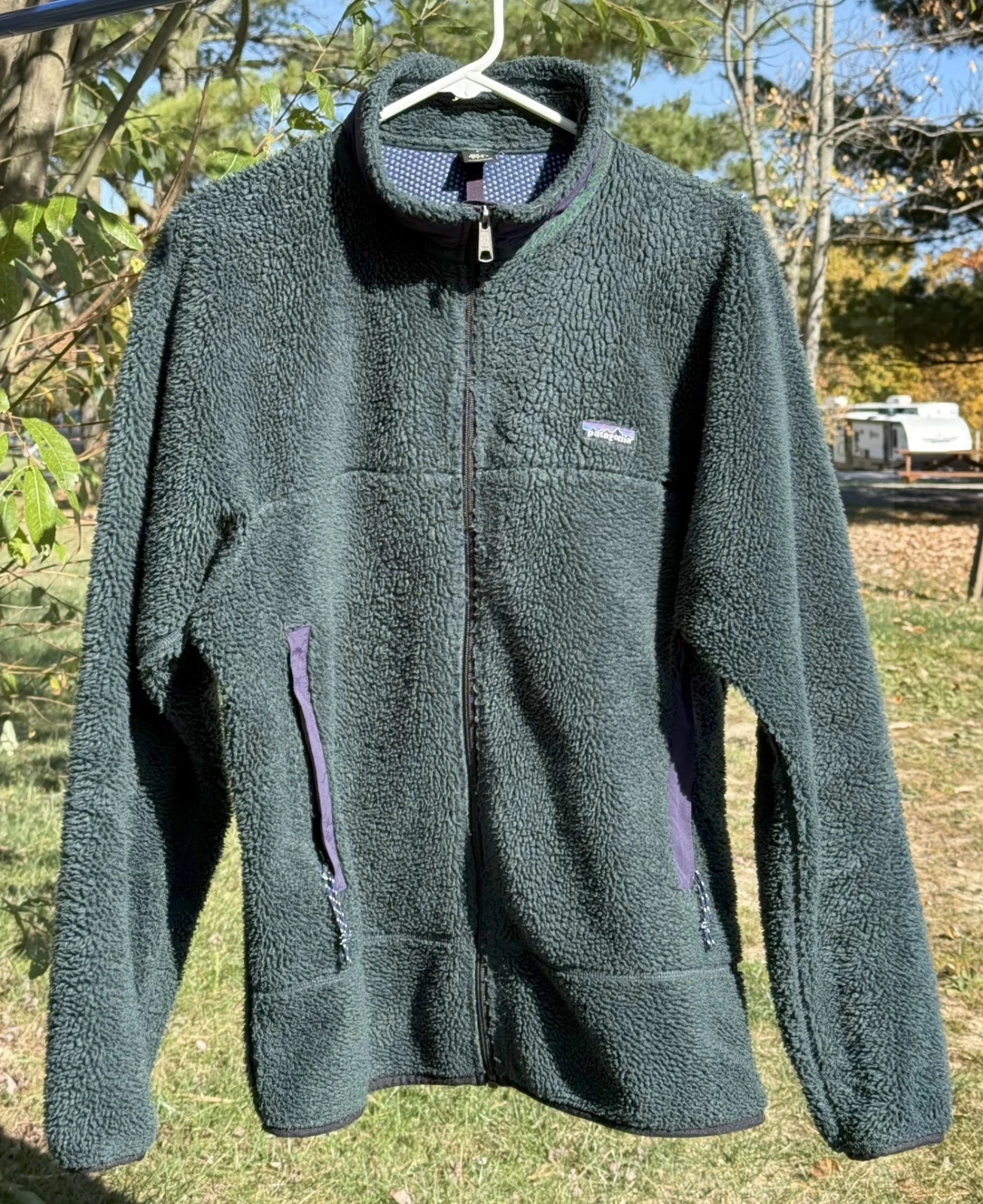 VINTAGE EARLY 90s PATAGONIA DEEP PILE PEF FULL ZIP FLEECE LARGE WINDPROOF
Opens in a new window or t