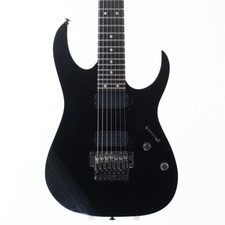 Usato Ibanez RG1527 Prestige Mod Polvere Cosmo 2003 7 Corde Nero