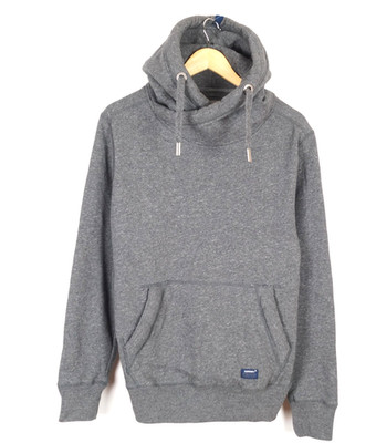 SUPERDRY Herren Pullover Gr. M Hoodie Pulli Baumwolle Polyester Kängurutasche