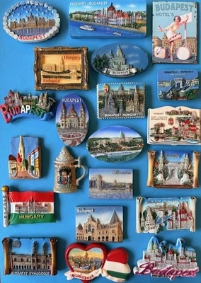Souvenir fridge magnet - Budapest Hungary - Image 1 of 4