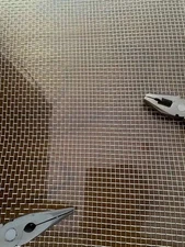 5 Mesh 304 Stainless Steel Woven Wire 12x36in Sheet Vent Screen Guard Mesh