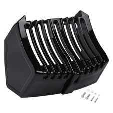 BlueSkyz Oil Cooler Cover For Harley Davidson Road Up -(Black) -(ABS Plastic)...