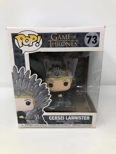 Funko POP! Television Game of Thrones Cersei Lannister Iron Throne #73 DAMAGED