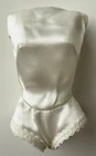 Vintage Barbie Commuter Set #916 REPRODUCTION White Satin Body Blouse Mattel,