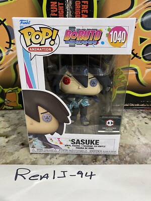 FUNKO POP SASUKE BORUTO NARUTO NEXT GENERATION #1040 CHALICE COLLECTIBLE IN HAND