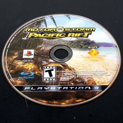 MotorStorm: Pacific Rift (PlayStation 3 PS3, 2008) Disc Only Tested!