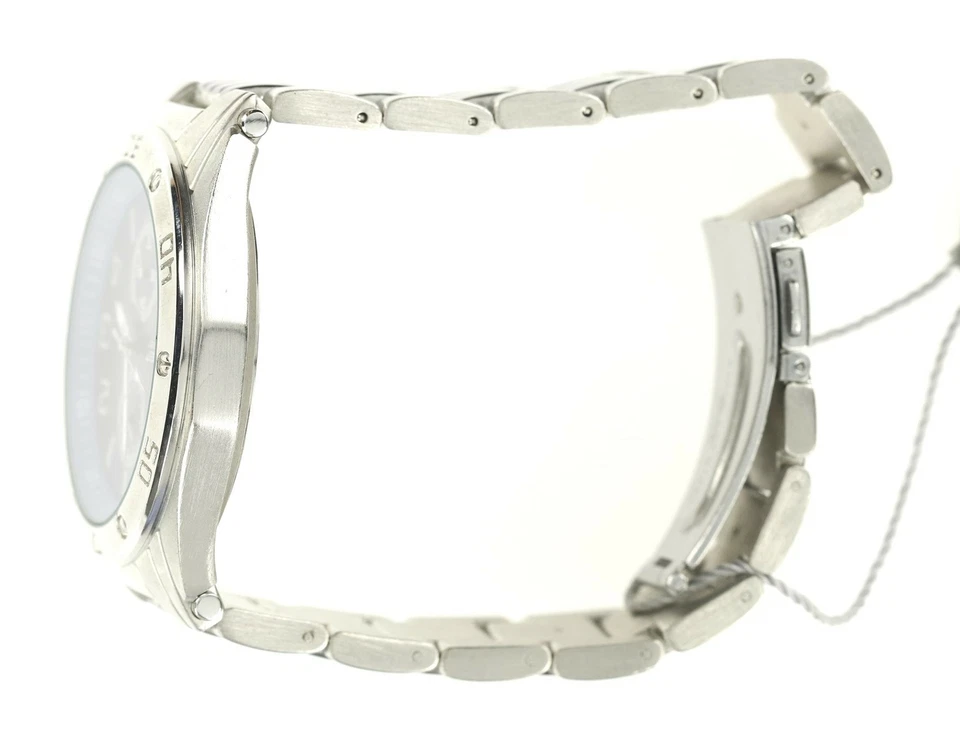 August Steiner 194833 Men's Blue Dial Silver Bracelet Watch - Image 4 of 4